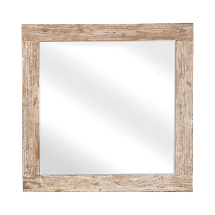 Marlow Rectangular Dresser Mirror Rough Sawn Multi image