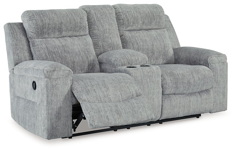 Buntington Reclining Loveseat with Console