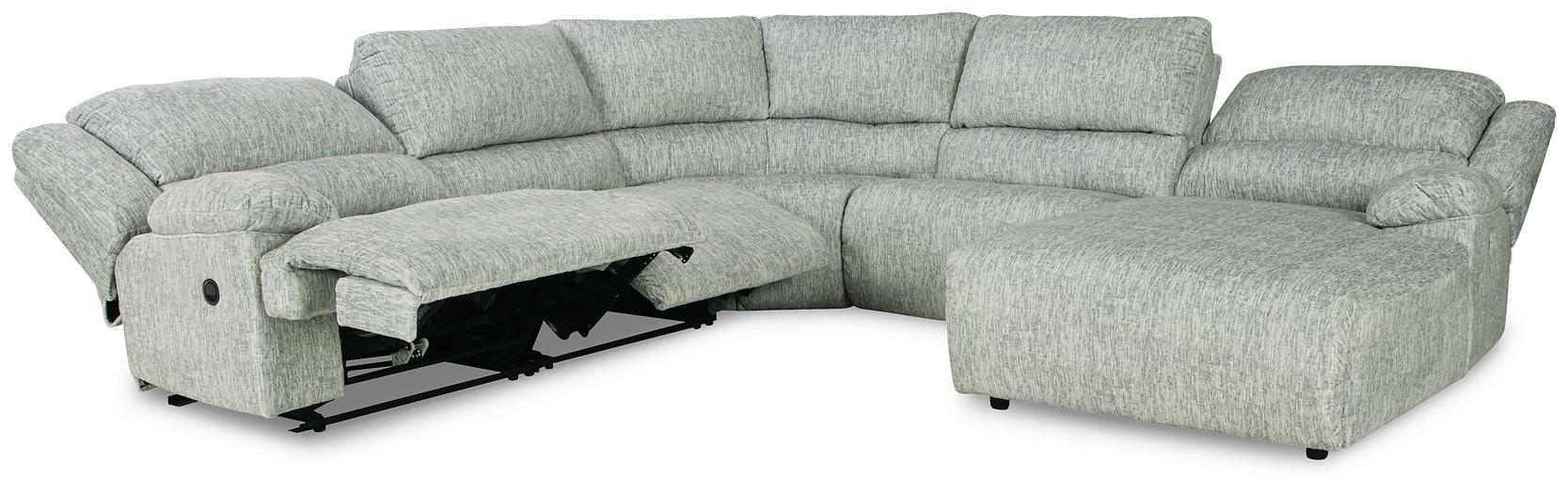 McClelland Reclining Sectional with Chaise