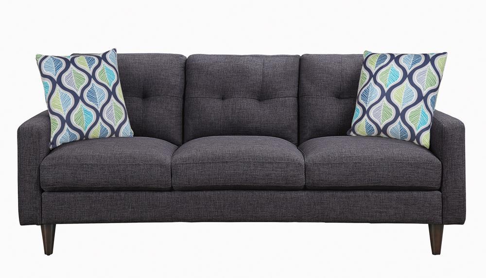 Watsonville Tufted Back Sofa Grey