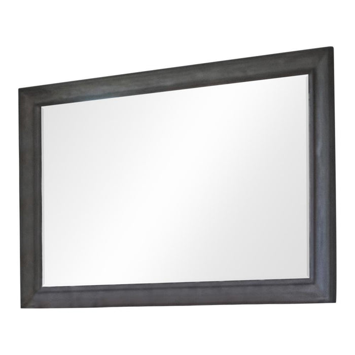 Alderwood Rectangle Dresser Mirror French Grey